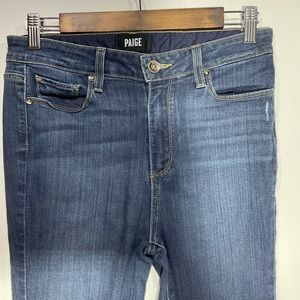 PAIGE Women's Skinny Jeans - Dark Blue